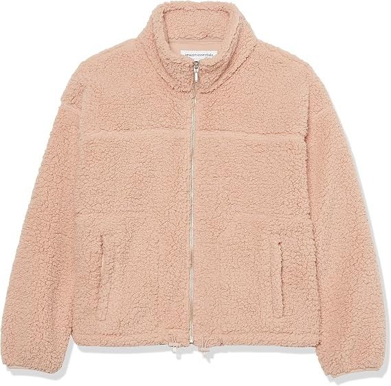 Amazon Essentials Women'S Sherpa Fleece Jacket image 1